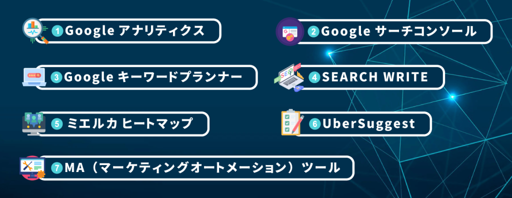 Web集客に役立つおすすめのツール7選